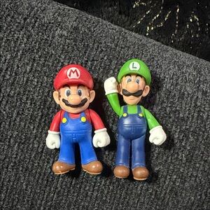 Mario and Luigi figurines
